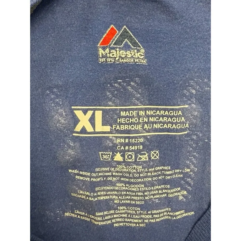 Majestic MLB Kansas City Royals #25 Morales Mens XL Tee